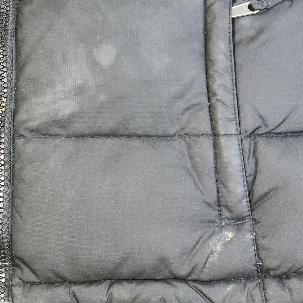 The North Face 700 Down Vest Womens Small Black Quilted Puffer‎ Full Zip Outdoor